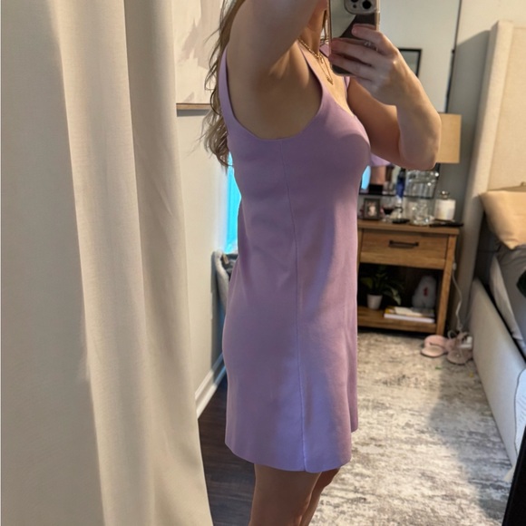 ZARA Casual Cute Lavender Sleeveless Summer Spring Dress - Picture 4 of 12